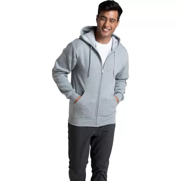 Grey Heather Full Zip