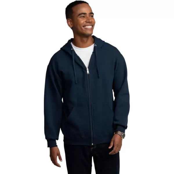 Navy Full Zip