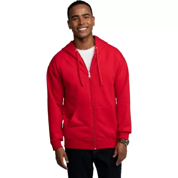 Red Full Zip