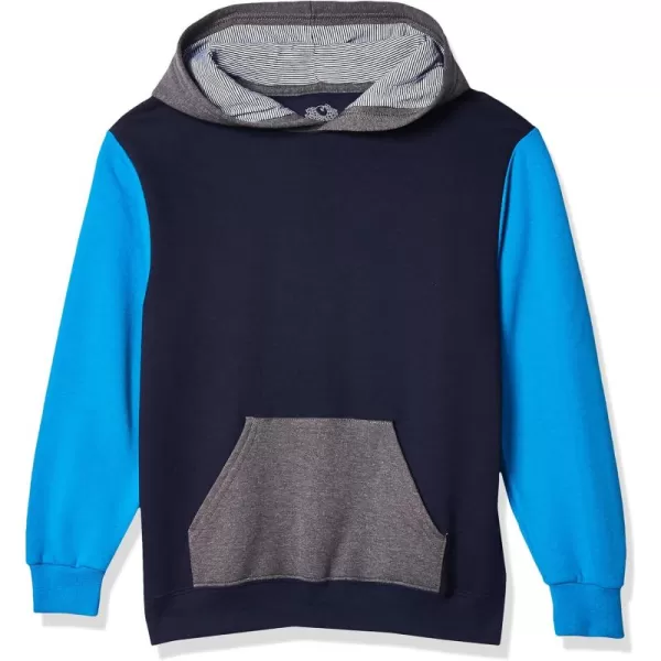 imageFruit of the Loom boys Fleece Sweatshirts Hoodies Sweatpants ampamp Joggers Shirt Pullover  NavyPacific Blue Small US