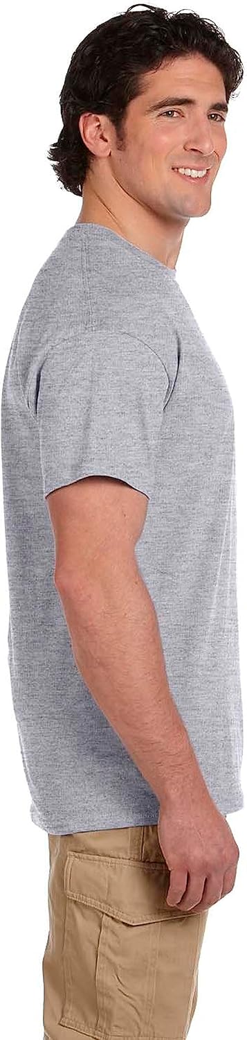 imageFruit of the Loom Mens Eversoft Cotton Short Sleeve Pocket TShirts Breathable ampamp Tag FreeAssorted 6 Pack