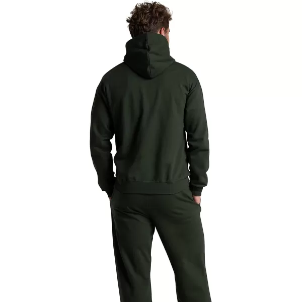 imageFruit of the Loom Mens Eversoft Fleece Hoodies Moisture Wicking ampamp Breathable Pullover Hooded SweatshirtDuffle Bag Green Pullover