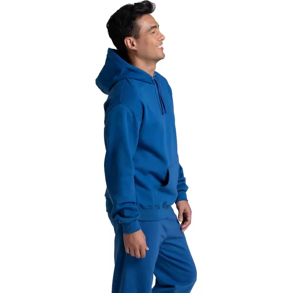imageFruit of the Loom Mens Eversoft Fleece Hoodies Moisture Wicking ampamp Breathable Pullover Hooded SweatshirtMellow Blue Pullover