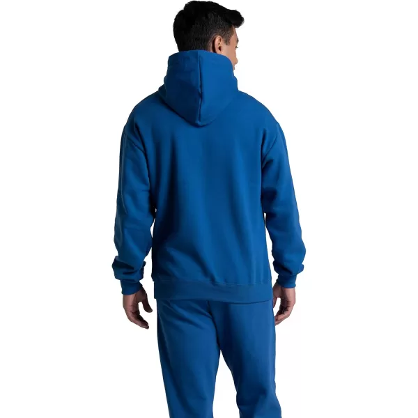 imageFruit of the Loom Mens Eversoft Fleece Hoodies Moisture Wicking ampamp Breathable Pullover Hooded SweatshirtMellow Blue Pullover