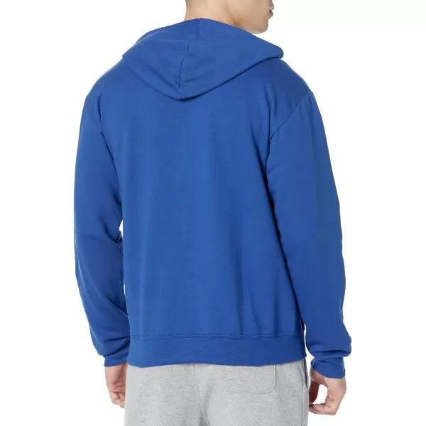 imageFruit of the Loom Mens Eversoft Fleece Hoodies Moisture Wicking ampamp Breathable Pullover Hooded SweatshirtMellow Blue Pullover