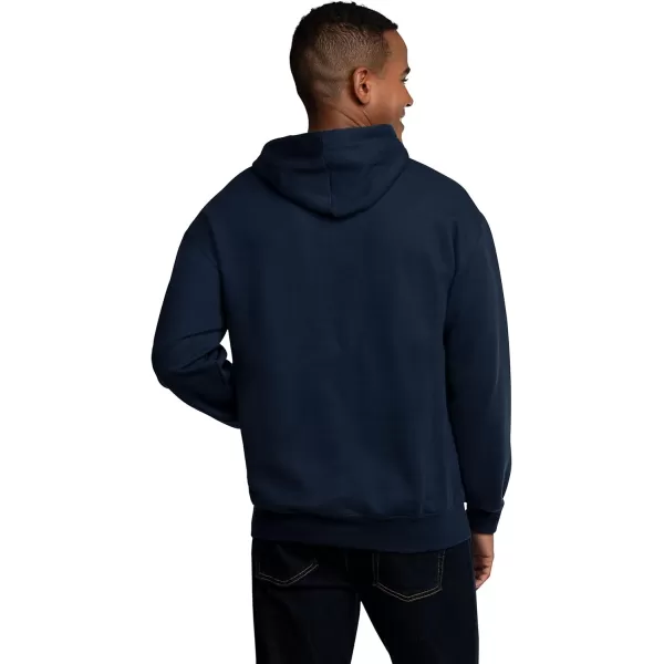 imageFruit of the Loom Mens Eversoft Fleece Hoodies Moisture Wicking ampamp Breathable Pullover Hooded SweatshirtNavy Pullover