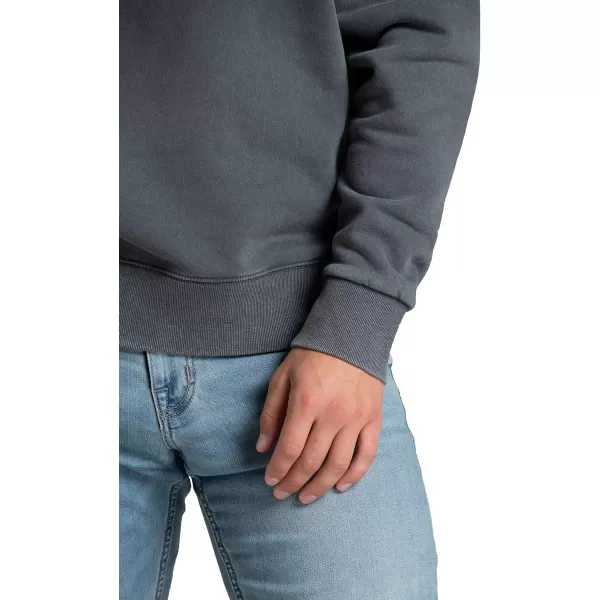 imageFruit of the Loom Mens Eversoft Fleece Sweatshirts Moisture Wicking ampamp Breathable Crewneck SweatshirtGarment Dyed Charcoal