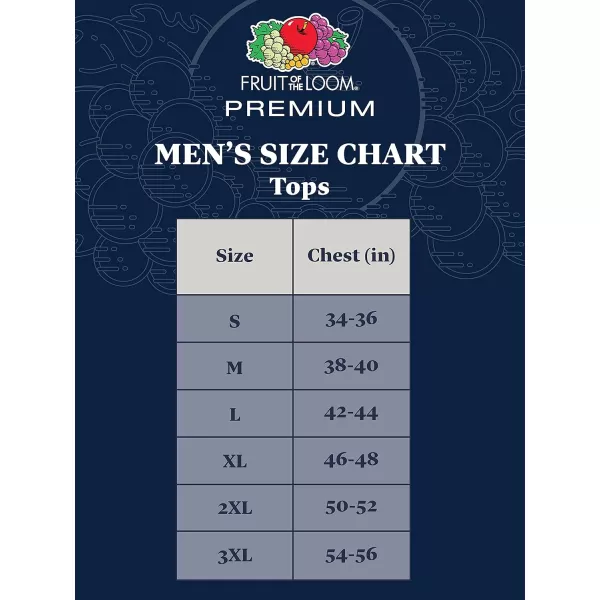 imageFruit of the Loom Mens Tagfree Cotton UndershirtsRegular  Crew  4 Pack BlackGrey