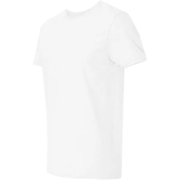 imageFruit of the Loom Mens Tagfree Cotton UndershirtsRegular  Crew  4 Pack White