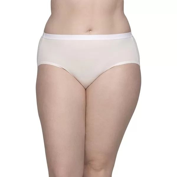 imageFruit of the Loom womens Microfiber Panties Regular ampamp Plus Size Underwear Plus Size Brief  6 Pack Assorted 9 US
