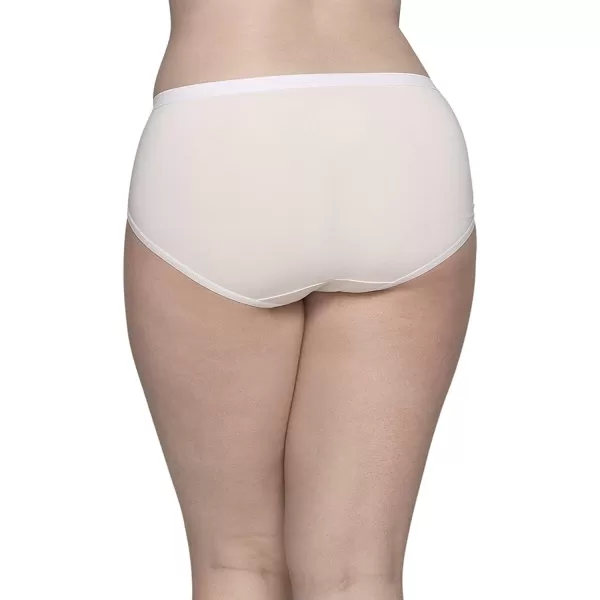 imageFruit of the Loom womens Microfiber Panties Regular ampamp Plus Size Underwear Plus Size Brief  6 Pack Assorted 9 US