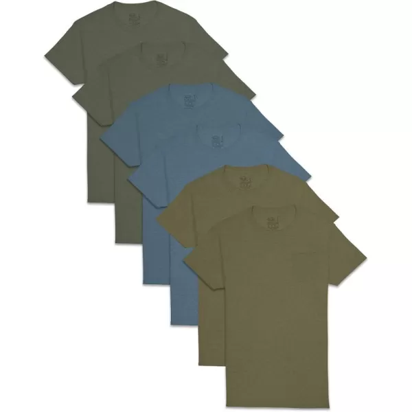 6 Pack - Assorted Earth Tones
