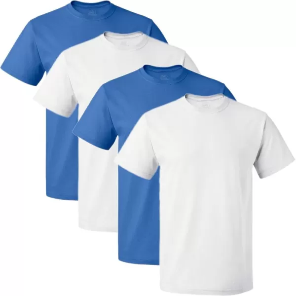 imageFruit of the Loom Mens Tagfree Cotton UndershirtsBlue
