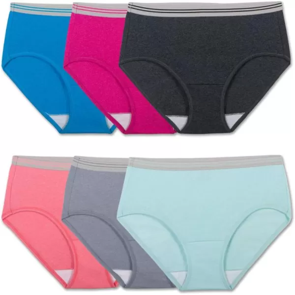 Low Rise - Cotton Blend - 6 Pack - Colors May Vary