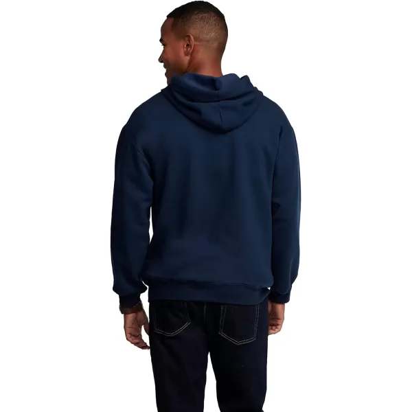 imageFruit of the Loom Eversoft Fleece Hoodies Pullover ampamp Full Zip Moisture Wicking ampamp Breathable Sizes S4X2 Pack  BlackNavy