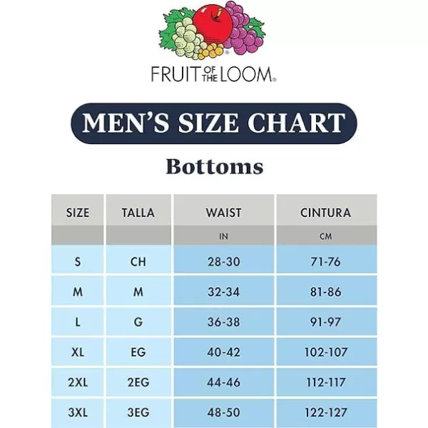 imageFruit of the Loom Mens 6 Pack Exposed Waistband Boxer ShortsAssorted