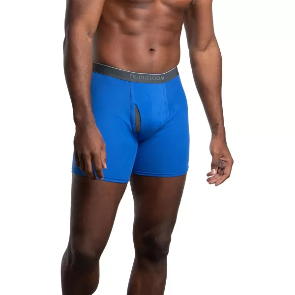imageFruit of the Loom Mens Coolzone Boxer Briefs Moisture Wicking ampamp Breathable Assorted Color Multipacks6 Pack  Assorted Colors