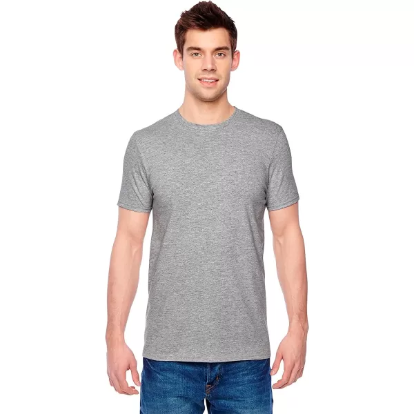 imageFruit of the Loom Mens Eversoft Cotton TShirts Breathable ampamp Moisture Wicking with Odor Control Sizes S4XCrew  12 Pack  Grey Heather