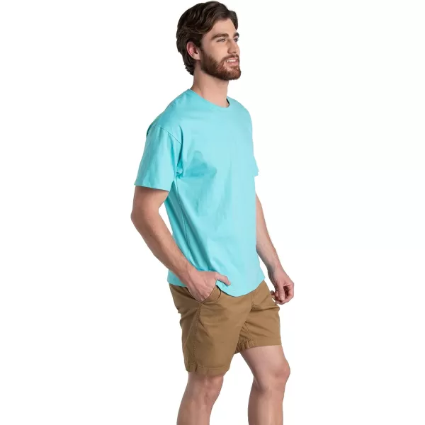 imageFruit of the Loom Mens Eversoft Cotton TShirts Breathable ampamp Moisture Wicking with Odor Control Sizes S4XCrew  2 Pack  Scuba Blue