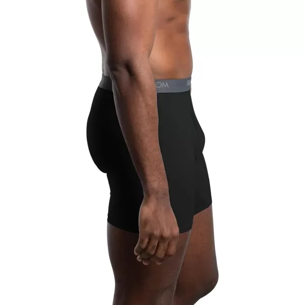 imageFruit of the Loom Mens Micro Stretch Boxer Briefs Designed to Move with You Lightweight ampamp Moisture Wicking6 Pack  Assorted Colors