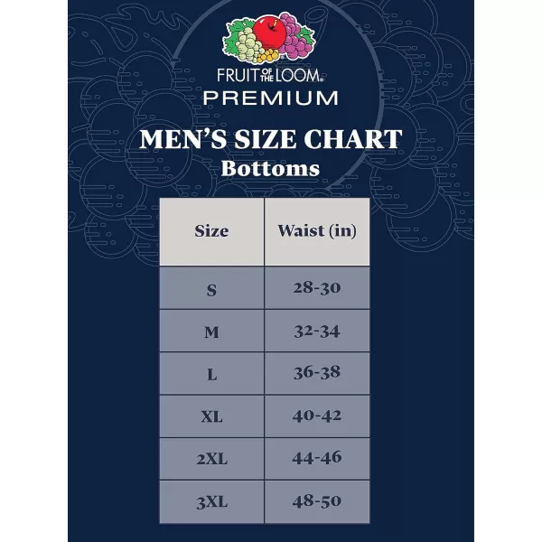 imageFruit of the Loom Mens Premium TagFree Cotton Underwear Regular ampamp Big ManBoxer Brief  8 Pack  Assorted