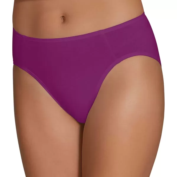 imageFruit of the Loom Womens No Show Seamless Underwear Amazing Stretch ampamp No Panty Lines Available in Plus SizeHi Cut  Assorted Color