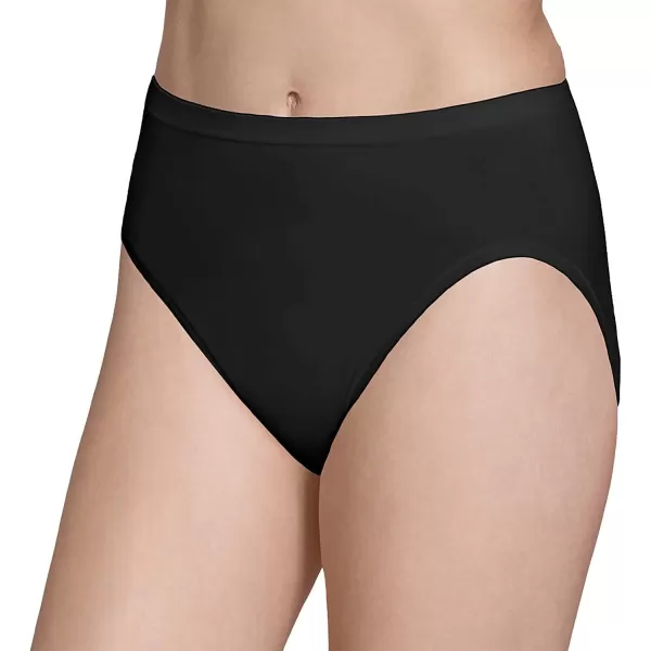 imageFruit of the Loom Womens No Show Seamless Underwear Amazing Stretch ampamp No Panty Lines Available in Plus SizeHi Cut Brief  6 Pack  Colors May Vary