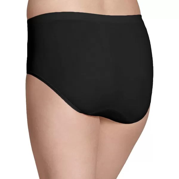 imageFruit of the Loom Womens No Show Seamless Underwear Amazing Stretch ampamp No Panty Lines Available in Plus SizeHipster  6 Pack  Colors May Vary