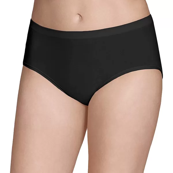imageFruit of the Loom Womens No Show Seamless Underwear Amazing Stretch ampamp No Panty Lines Available in Plus SizeLow Rise Brief  6 Pack  Colors May Vary