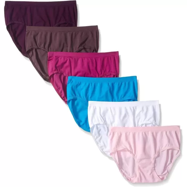 Nylon - Low Rise Brief - 6 Pack - Colors May Vary