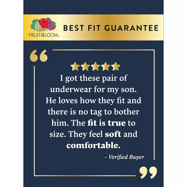 imageFruit of the Loom Boys 360 Stretch Boxer BriefsBoys  6 Pack  Micro Stretch  BlackYellowRed