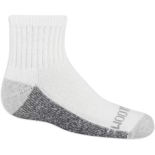 imageFruit of the Loom Boys Dual Defense Ankle Socks 10 PackWhite