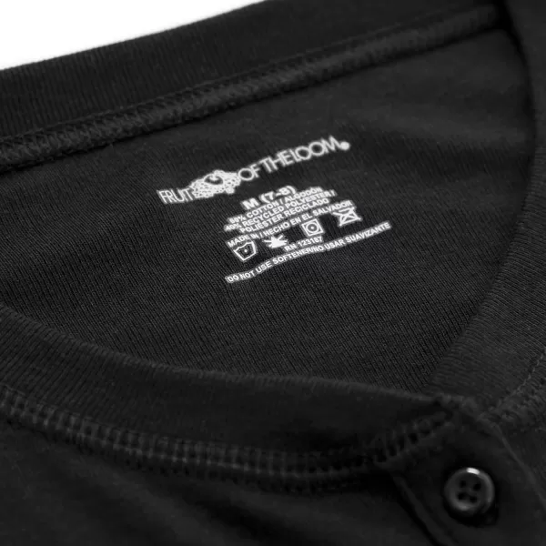 imageFruit of the Loom Boys Premium Union SuitBlack