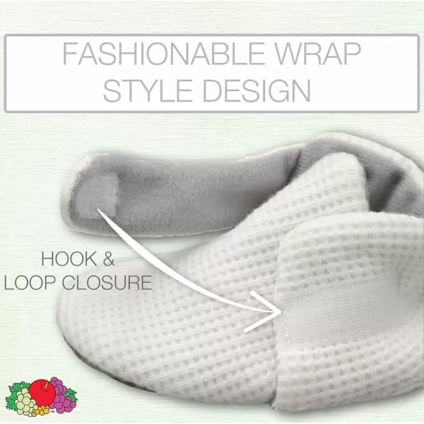 imageFruit of the Loom Cozy Thermal Wrap Booties with NonSkids for Baby Girls Boys UnisexIvory Waffle