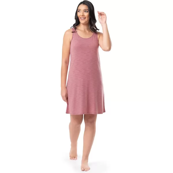 imageFruit of the Loom Womens Breathable Sleep ChemiseAntique Blush Heather