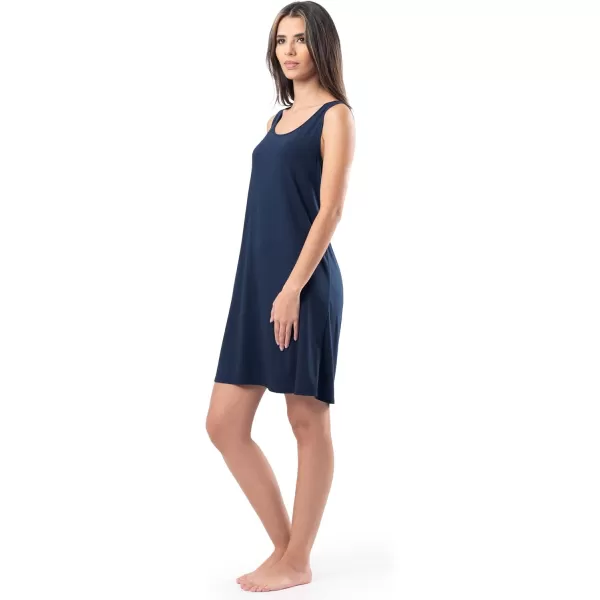 imageFruit of the Loom Womens Breathable Sleep ChemiseMidnight Blue