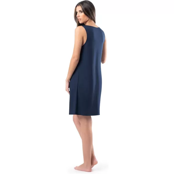 imageFruit of the Loom Womens Breathable Sleep ChemiseMidnight Blue
