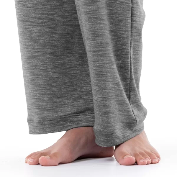 imageFruit of the Loom Womens Short Sleeve Tee and Pant 2 Piece Sleep Pajama SetHeather Grey