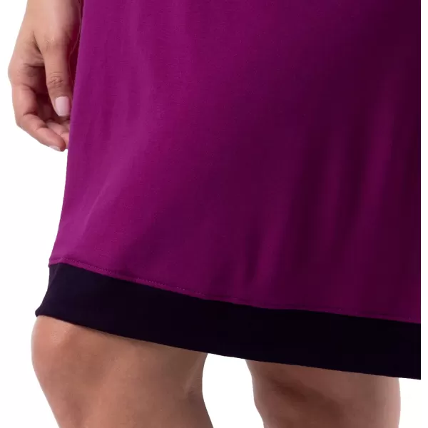 imageFruit of the Loom Womens Super Soft and Breathable Sleep ShirtBerry