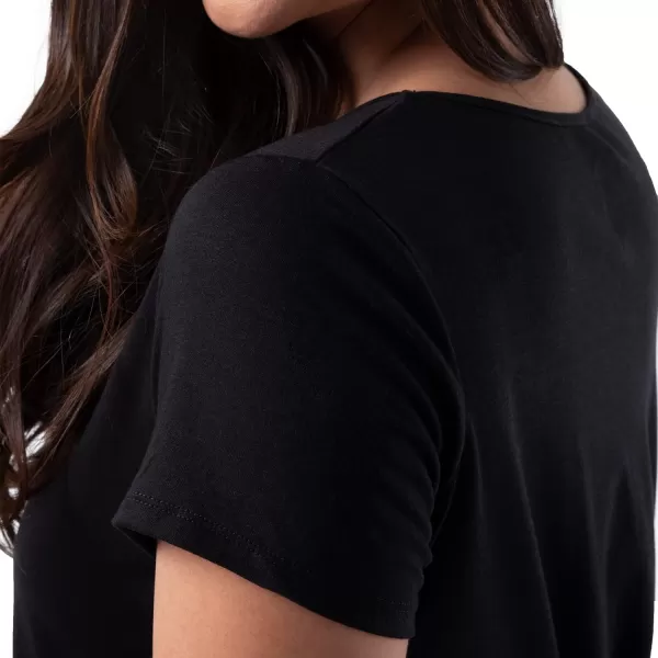 imageFruit of the Loom Womens Super Soft and Breathable Sleep ShirtBlack