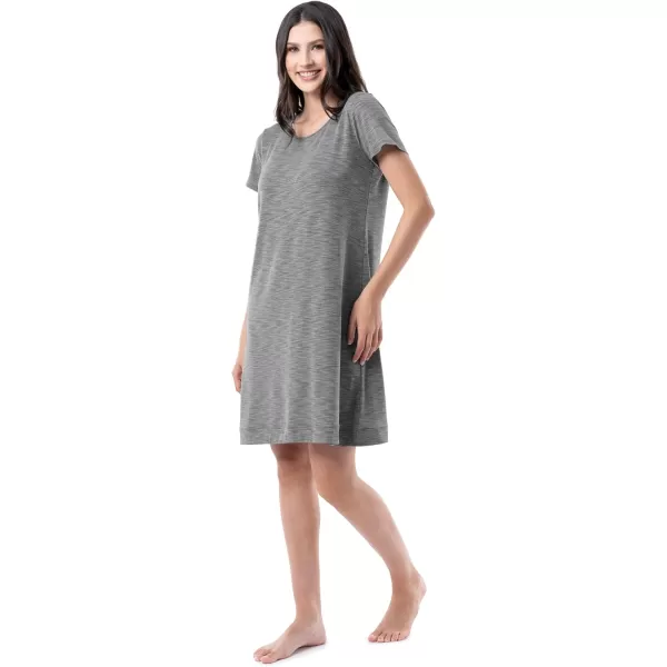 imageFruit of the Loom Womens Super Soft and Breathable Sleep ShirtHeather Grey