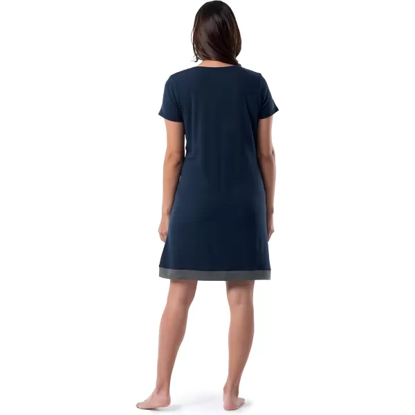 imageFruit of the Loom Womens Super Soft and Breathable Sleep ShirtMidnight Blue