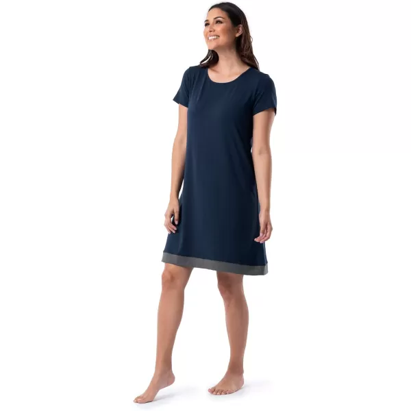 imageFruit of the Loom Womens Super Soft and Breathable Sleep ShirtMidnight Blue
