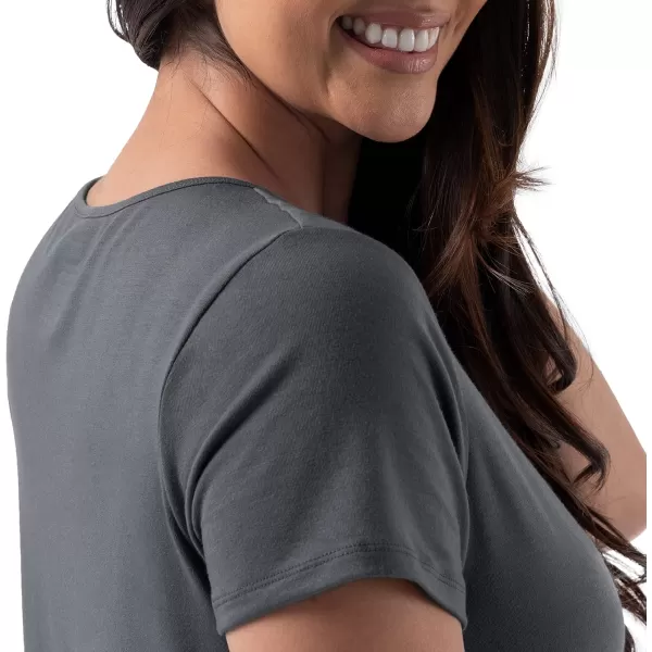imageFruit of the Loom Womens Super Soft and Breathable Sleep ShirtSoft Grey