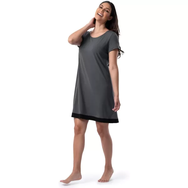imageFruit of the Loom Womens Super Soft and Breathable Sleep ShirtSoft Grey