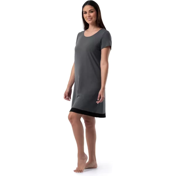 imageFruit of the Loom Womens Super Soft and Breathable Sleep ShirtSoft Grey