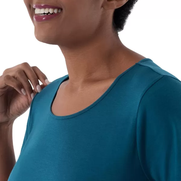 imageFruit of the Loom Womens Super Soft and Breathable Sleep ShirtTurquoise