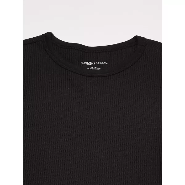 imageFruit of the Loom boys Premium Thermal Waffle Underwear SetBlack