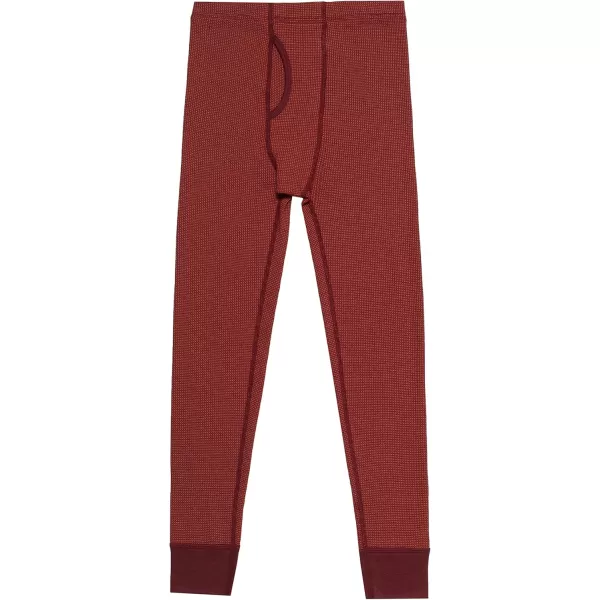 imageFruit of the Loom boys Premium Thermal Waffle Underwear SetMaroonRed