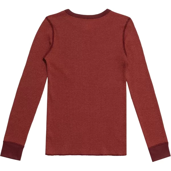 imageFruit of the Loom boys Premium Thermal Waffle Underwear SetMaroonRed